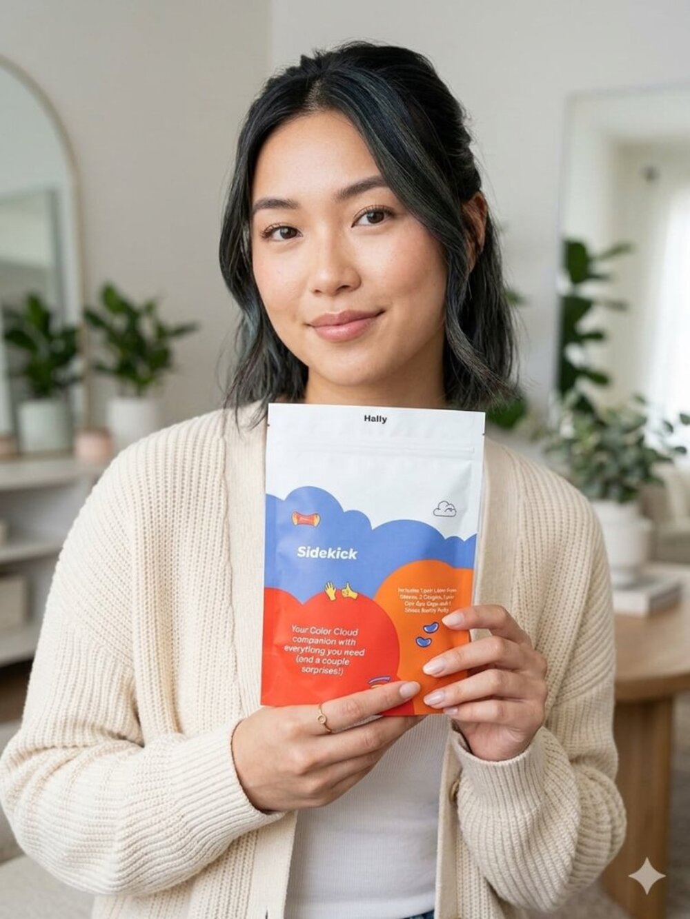 Hally Sidekick Color Cloud Pouch Unisex O/S Sealed